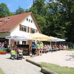 Eröffnungsgottesdienst im Waldheim Lindental am 7. August 2016.