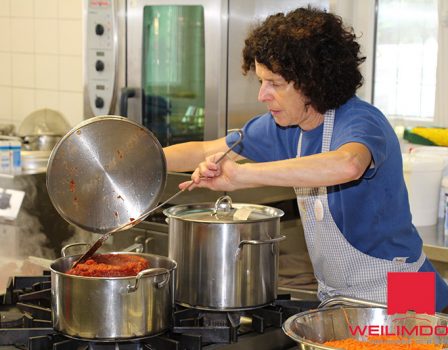 40 Kilo Spaghetti für 400 hungrige Mäuler