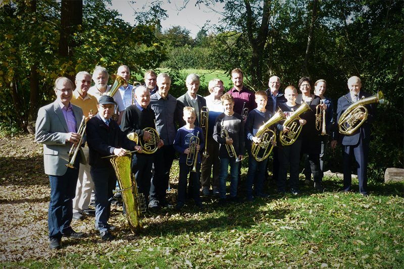 Der Posaunenchor Weilimdorf im Waldheim Lindental