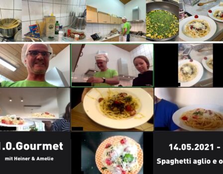 1.0 Gourmet: Die digitale Kochgruppe ging in die nächste Runde