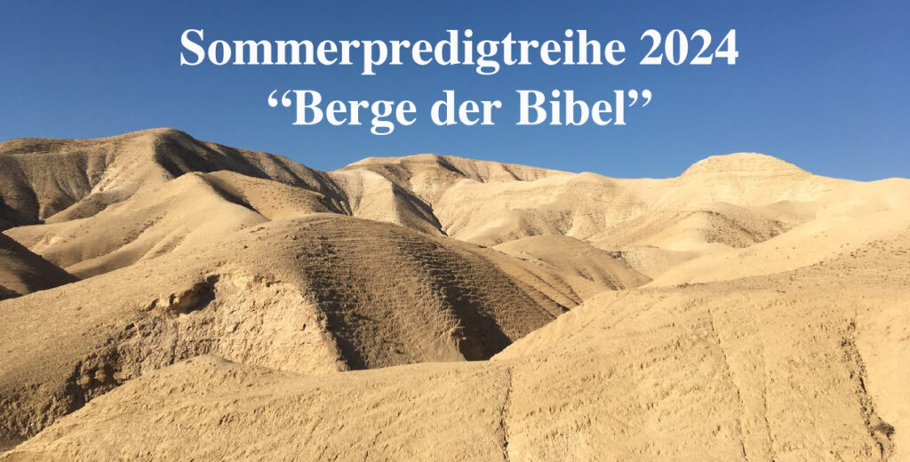 Sommerpredigtreihe 2024 Cover