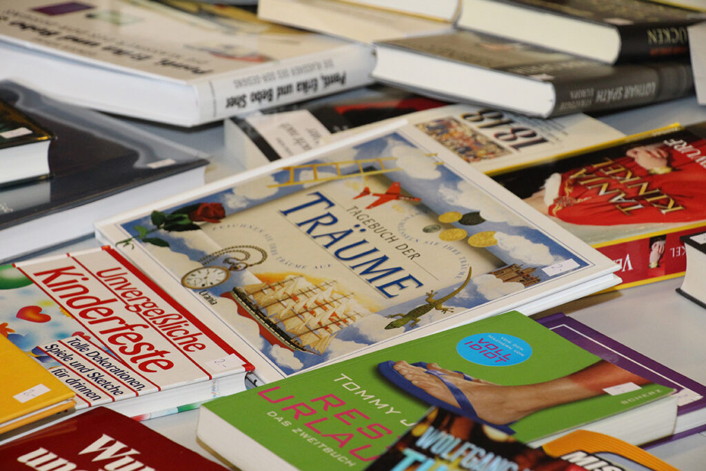 Bücher Auswahl Foto Goede