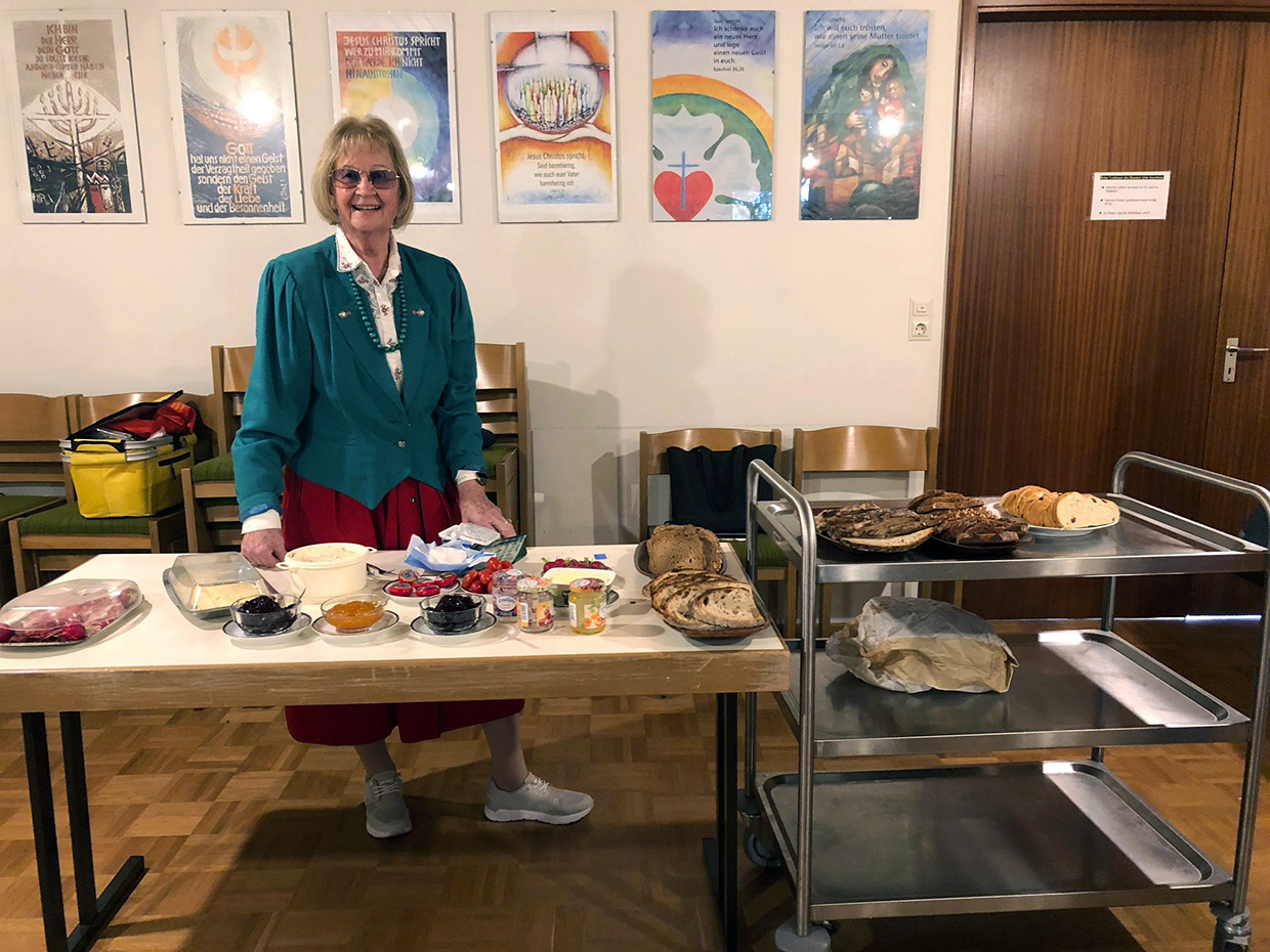 Seit 40 Jahren Frauenfrühstück im Greuttersaal, Foto Karin Holzäpfel