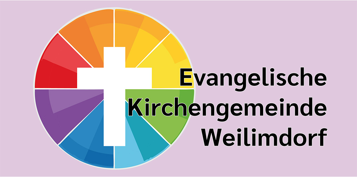 Logo Evang. Kirche in violett