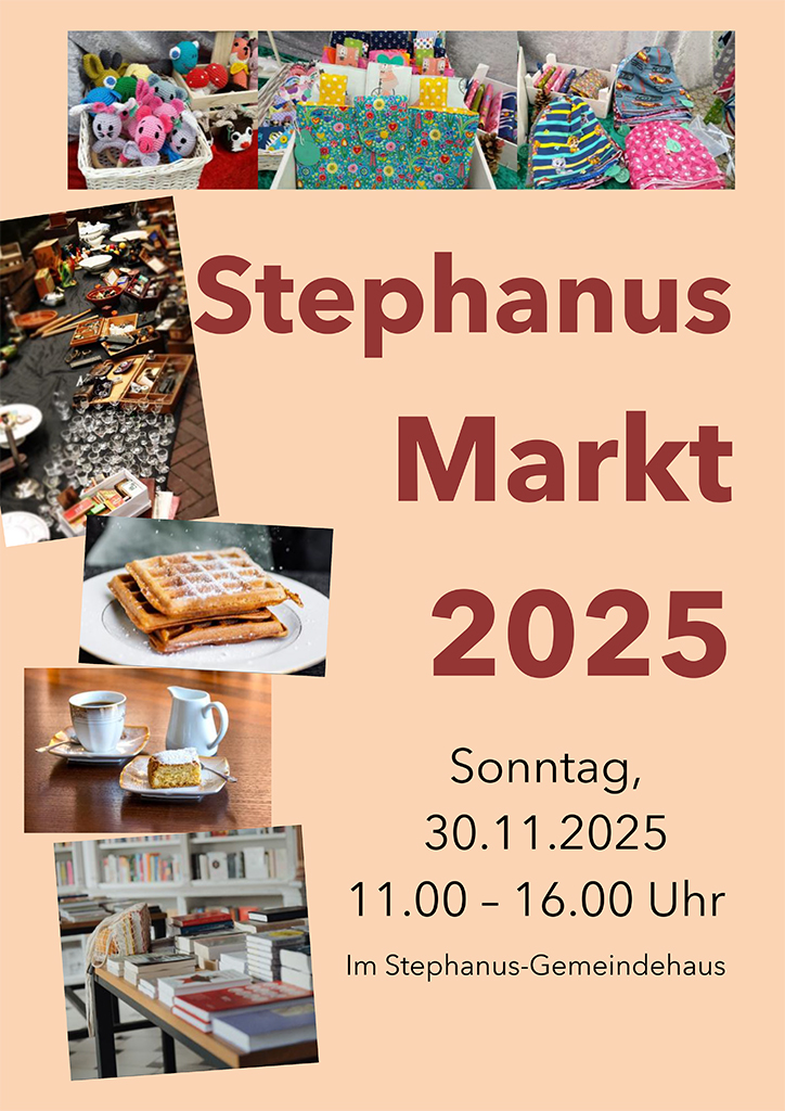 Plakat Stephanusmarkt 2025