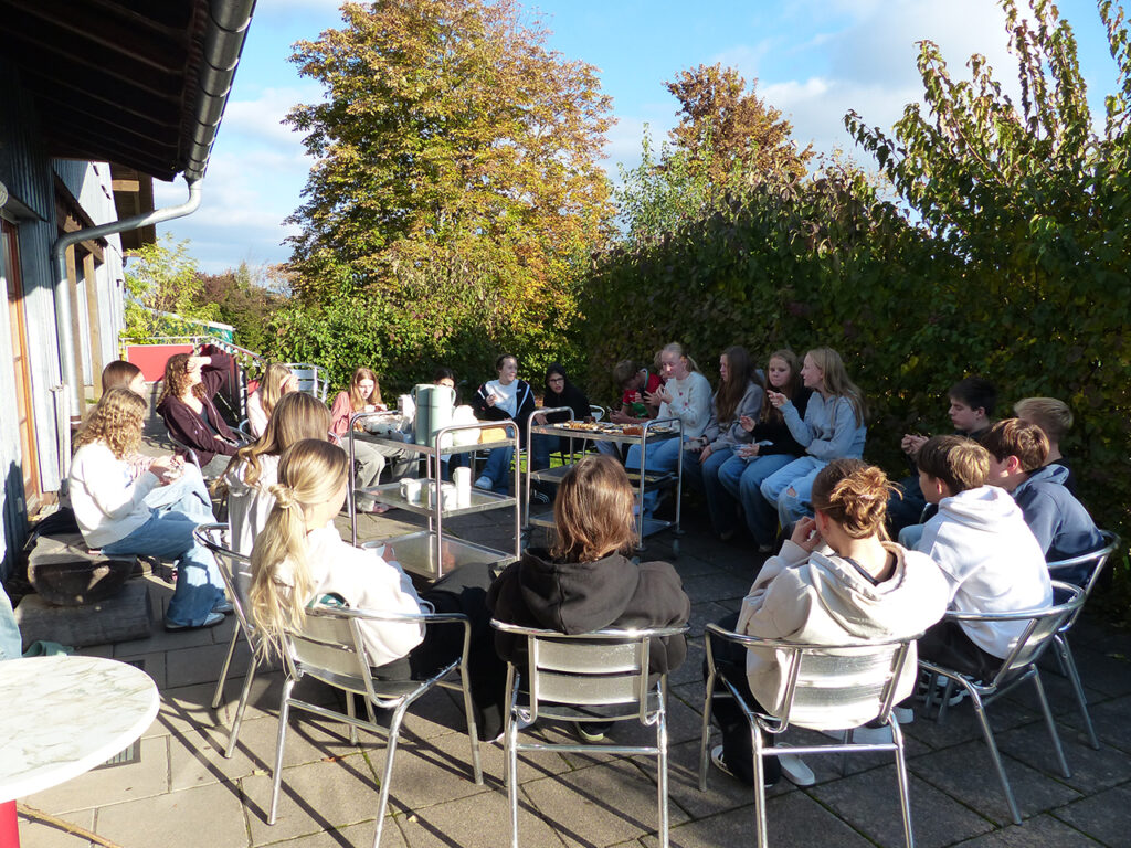 Konfi-Wochenende in der Alten Säge in Neuweiler-Breitenberg 2025, Foto privat