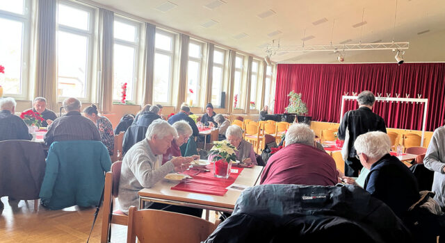 Suppenküche am Nikolaus (06.12.2025) im Stephanus-Gemeindesaal, Foto Gramm