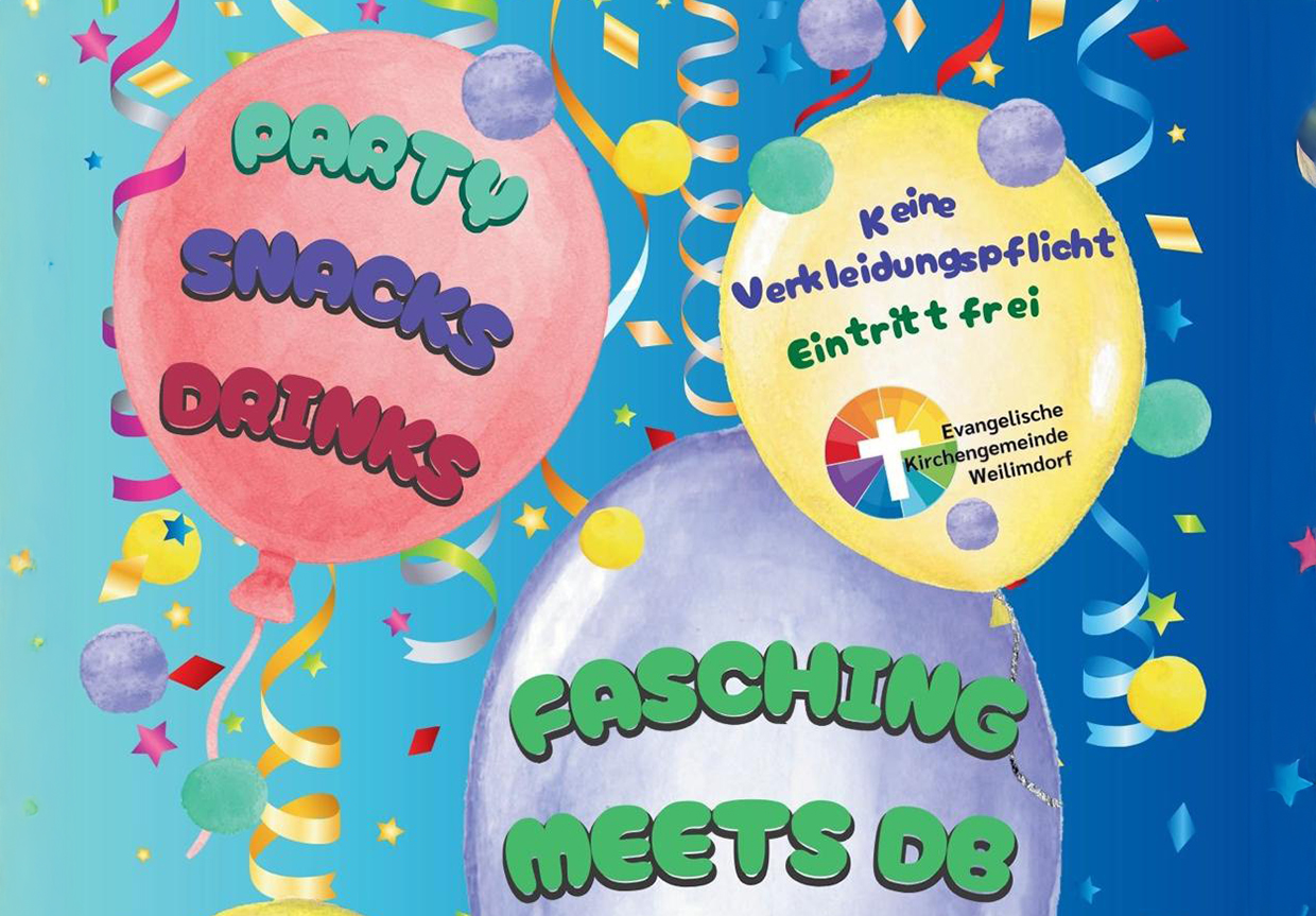 Einladung Fasching in DB Weilimdorf