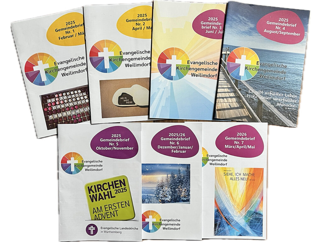 Cover Gemeindebriefe Weilimdorf Evangelisch