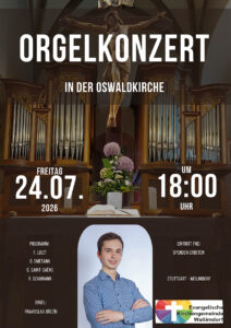 Orgelkonzert 24.07.2026