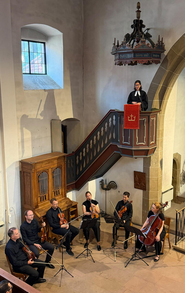 Ordination Pfarrerin Maren Louchet, Foto privat
