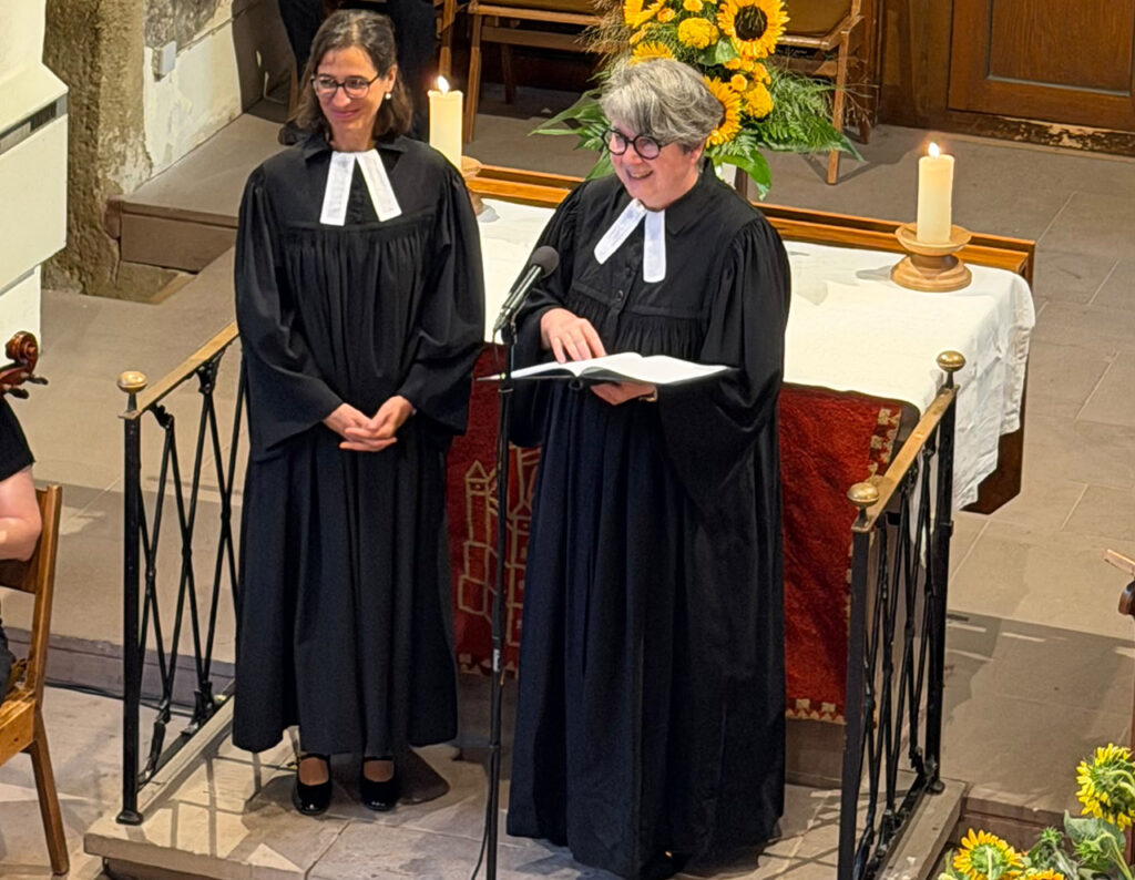 Ordination Pfarrerin Maren Louchet, Foto privat