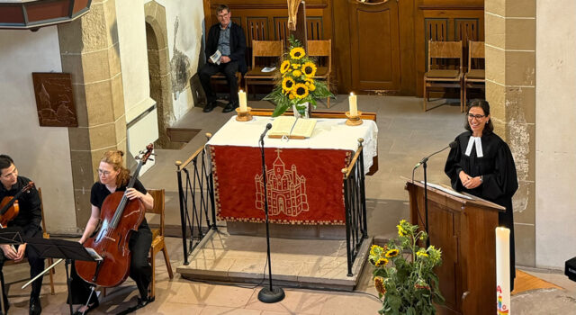 Ordination Pfarrerin Maren Louchet, Foto privat