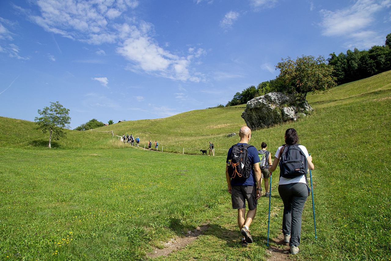 Wandergruppe © https://www.pexels.com/de-de/foto/natur-mann-paar-menschen-16646785/