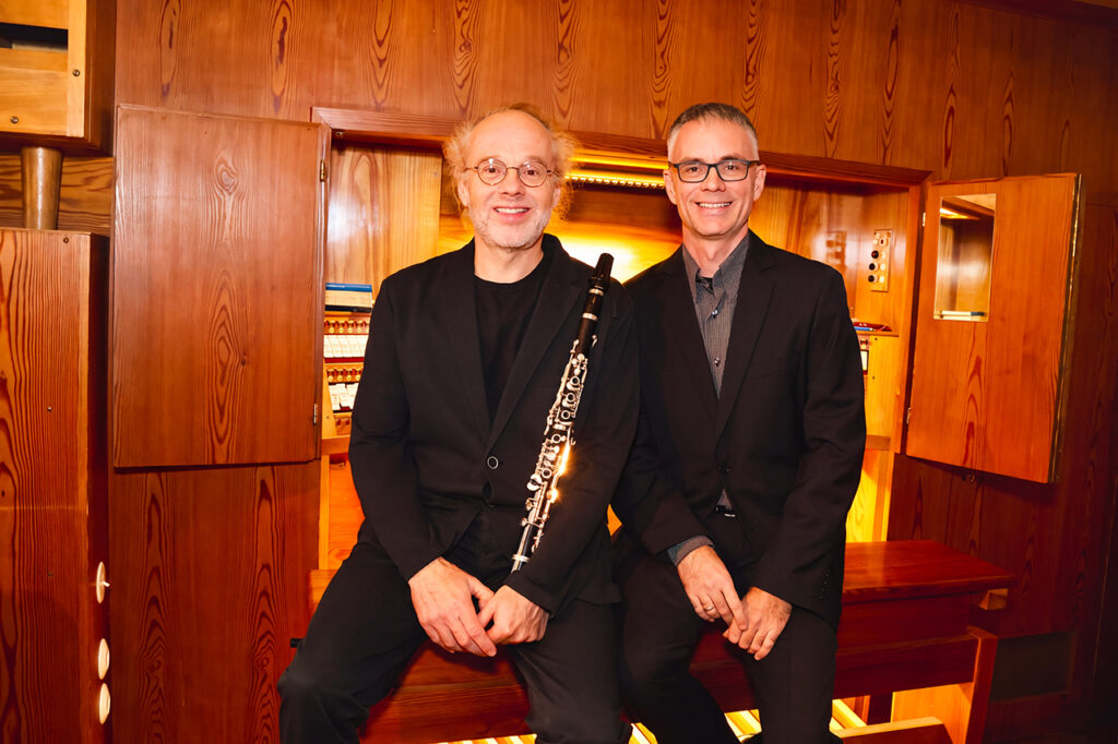 Wenn Klarinette und Orgel ins Gespräch kommen: Orgelnacht in Stephanus begeistert Publikum, Foto Hans-Martin Goede