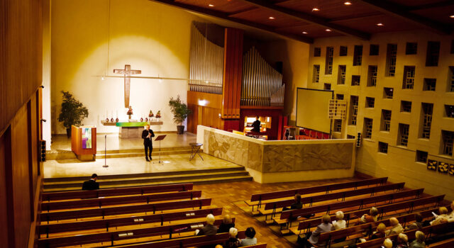 Wenn Klarinette und Orgel ins Gespräch kommen: Orgelnacht in Stephanus begeistert Publikum, Foto Hans-Martin Goede