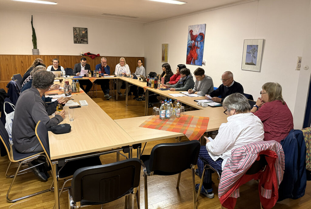 Sitzung des Kirchengemeinderates vom 24. September 2026, Foto Hans-Martin Goede