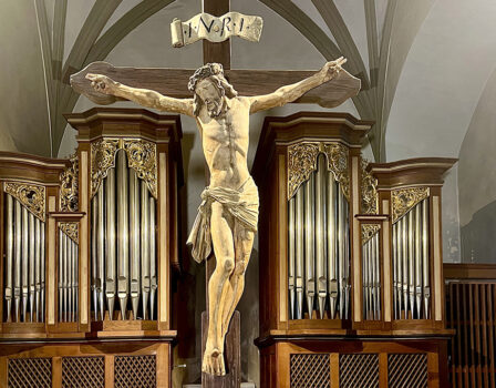 Offene Oswaldkirche als Zufluchtsort an heißen Sommertagen